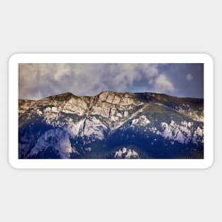 Bucegi mountains in Romania Sticker